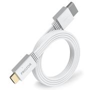 PROZOR Adaptateur Wii vers HDMI 1080P Câble HDMI Intégré 1.2m Conversion Vidéo et Audio pour Console Wii et Wii U Plug-and-Play