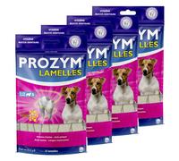 Prozym Lamelles à Mâcher Chien S (5-15kg) 15 unités - Lot de 4