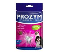 Prozym ProDen Plaque Off Croq Chien et Chat (-10Kg) Haleine Fraîche Sachet de 60g