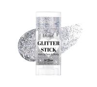 Prreal Bâton à paillettes pour le corps, maquillage en gel pailleté pour le visage, holographique, paillettes, sirène, tenue rave, tenue pour femme, bâton de peinture sur le visage scintillant