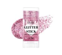 Prreal Bâton à paillettes pour le corps, maquillage en gel pailleté pour le visage, holographique, paillettes, sirène, tenue rave, tenue pour femme, bâton de peinture sur le visage scintillant