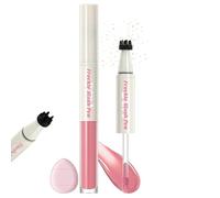 Prreal Blush Faux Freckle Pen 2 en 1 Faux Freckle Stamp & Liquid Blush, Natural Lifelike Freckle Pen Durable, Waterproof, Maquillage mat longue durée, 01