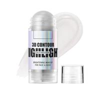 Prreal Body Glitter, bâton à paillettes pour le visage, gel à paillettes longue durée, fard à paupières, surligneur brillant, bronzant, pour maquillage de rave, Halloween, festival, #01 argenté