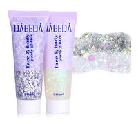 Prreal Body Glitter Gel, Face Glitters Body Gel Sequins