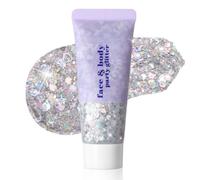 Prreal Body Glitter Gel, Sparkling Holographic Chunky Glitter Makeup.#05