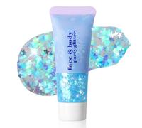 Prreal Body Glitter Gel, Sparkling Holographic Chunky Glitter Makeup,#10