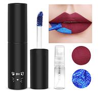 Prreal Lip Stain,Peel Off Lip Stain Lip Tint,Tattoo Color Lip Gloss,Long Lasting Waterproof Liquid Lipstick with Empty Spray Bottle,Non-stick Cup Lip Tint Lip Makeup For Women Girls#Cherry