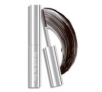 Prreal Metal Mascara, Long Lasting Metal Rod Mascara, Non-Clumping Flake Proof Bristle Less Metal Mascara, Smudge Proof Mascara Metal Wand, 02 Brown