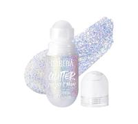 Prreal Roll-on Body Glitter Gel, Color Change Glitter for Festival Rave Accessories, Gliter Face Paint Holographic Hair Body Gel, Sparkle Shimmer Halloween Makeup for Rave Party(10 Ocean Glow)