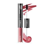 Prreal Rouge à lèvres 2 en 1 à double extrémité Peel Off et gloss à lèvres - Imperméable - Rouge à lèvres hydratant - Longue durée - Huile nourrissante pour les lèvres - 04