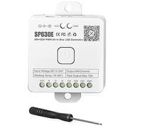 Prterver 1 Pièce SP630E Bluetooh LED Controller WS2811 WS2812B Support en Plastique Blanc PWM Monochrome CCT RGB RGBW RGBCCT ou SPI TTL IC Chip LED Strip