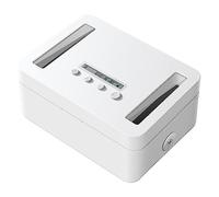 Prterver 1 Set Time Lock Box Self-Control Timer Locker + Sécurité Enfants et Affichage LED pour Téléphones, Collations, Alcool