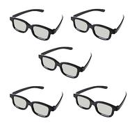 Prterver 10 Paires des Lunettes 3D pour Cinema 3D TV