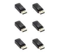Prterver 6 Pièces 4K Displayport Prise Factice DP Adaptateur D'Affichage Virtuel Carte Graphique Tricheur EDID Émulateur Fantôme sans Tête