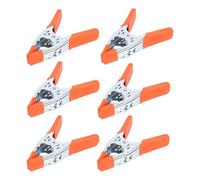 Prterver 6 Pinces à Ressort de 6 Pouces, Pinces à Ressort en Métal Robustes, Ouverture de Mâchoire de 2,5 Pouces