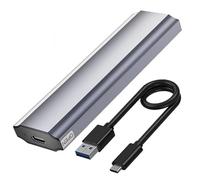 Prterver Boîtier de Disque Dur SSD M.2 sans Outil M11 NVME/NGFF 10Gbp Type-C 3.1 pour L'Expansion de Stockage