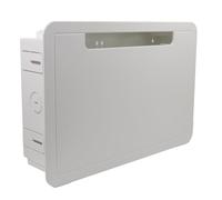 Prterver Boîtier Multimédia TV Mural de 9 Pouces - Prise TV Encastrée et Boîtier Réseau pour/pour/Fire/pour One Connect