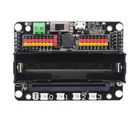 Prterver Carte D'Extension Micro: Bit Robotbit V2.0 Prend en Charge la Programmation Hors Ligne Makecode Carte D'Extension pour Micro: Bit Robotbit