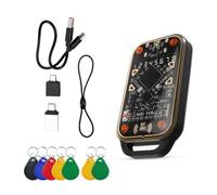 Prterver Chameleon V3.0 NFC Lecture Écriture 125K 13.56Mhz RFID Émulateur de Carte Intelligente Lecteur ID IC Copieur de Tag de Carte Intelligente + 7XUID Porte-Clés