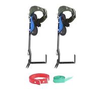 Prterver Chaussures en Fer pour L'Escalade D' avec Pointes de Sécurité, Ensemble D'Équipement pour Grimpeurs Arboristes.