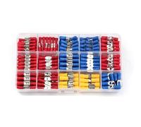 Prterver Connecteurs Électriques à Sertir, Kit de 280 Cosses à Sertir, Connecteurs Mâles/Femelles à Fourche de 2,8 Mm, 4,8 mm et 6,3 Mm