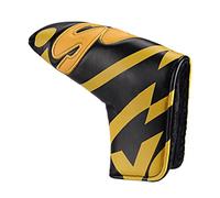 Prterver Couvre-Chef de Couverture de Putter de Lame de Club de Golf avec la Fermeture en Cuir D'Unité Centrale, Oui Accessoires de Golf à Motifs ImpriméS