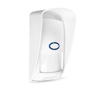 Prterver Détecteur de Mouvement Sans PIR 433Mhz, Alarme avec Capteur de Mouvement Sans 433Mhz, Détecteur Infrarouge Immunisé Contre les Animaux, Détecteur Infrarouge Extérieur Étanche.