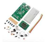 Prterver Émetteur FM Stéréo à Verrouillage de Phase 15 W, Kits de Fréquence Numérique Radio PLL + Module D'Affichage Numérique LCD