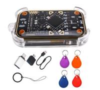 Prterver Émulateur de Puce Intelligente RFID Lecteur Chameleon V3.0+ 2XUID/CUID Porte-Clés 125K 13.56M Carte ID IC Duplicateur NFC Étiquette Copieur