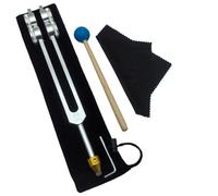 Prterver Ensemble de Diapasons OTTO64HZ avec Base pour Guérir les Chakras, Thérapie Sonore, Garder le Corps, L' et L' en Harmonie Parfaite