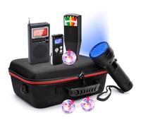 Prterver Kit D'Équipement de Fantôme Inclus avec 8 Pièces, pour Débutants et Enquêteurs, Ensemble D'Enquête sur les Fantômes.