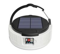 Prterver Lanternes Portables Lumières de Camping Solaires 100w Lampe à Lampe à LED Contrôle de la Télécommande des Lumières d'urgence Imperméables