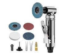 Prterver Meuleuse à Air D'Angle, 90 Degrés, Robuste, 20 000 Tr/Min, Outil de Polisseuse à Air Comprimé pour le Meulage des, le Polissage B