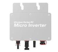 Prterver Onduleur Photovoltaïque Solaire MPPT 350 W avec Application Tuya Convertisseur Solaire Micro-Type PV DC22-60 V à AC220 V 110 V pour Panneaux Photovoltaïques