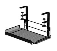 Prterver Plateau de Gestion des Câbles sous Le Bureau, Rangement pour Poste de Travail, Panier de Câbles en Métal, Bureau Debout pour Bureau et Maison Style 2