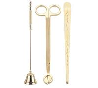 Prterver pour L'Ensemble D'Accessoires de 3 Pièces Comprenant Un Coupe-Mèche, Un Plongeur et Un Étouffoir à Bougie, Idéal pour Les Amateurs de Bougies.