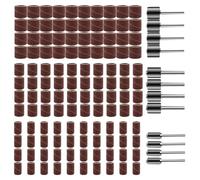 Prterver Pour L'Outil Rotatif Compatible 132 PCS Sending Drum Drum - Oxyde D'Aluminium 120 Pièces 120 Ban à Tambour avec Manche de Ponçage