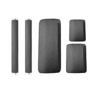 Prterver Protecteurs de Poignée de Porte de Réfrigérateur Ajustables, Protecteurs de Poignée D'Appareil Électroménager pour Garder Votre Cuisine Propre, Couvre-Poignée de Réfrigérateur Antidérapants,