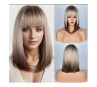 pruiken The Full Cap Synthetic Wig - Your Ultimate Fashion Accessory for Trendsetting Color Blends Wigs