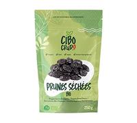 Pruneaux d'Agen Denoyautes Bio - 250g. Pruneaux Dénoyautés Crue non Traité Sans Sucre Ajouté. Source de Fibres et Vitamines A B et K. A Ajouter à Muesli et Céréales ou Tisanes et Infusions.