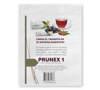 Prunex 1 Poudre de thé, saveur prune pour le nettoyage et la détoxification du côlon, pour un transit intestinal optimal (07 sticks)