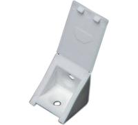 Prunier 101+ Systemtac Boîte de 100 Equerres simple à 2 trous Blanc