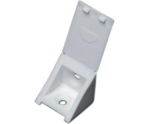 Prunier 101+ Systemtac Boîte de 100 Equerres simple à 2 trous Blanc
