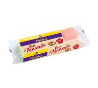 PRUNILLE - Pâte d'amande tricolore MAITRE | Onctueuse et savoureuse pour vos créations sucrées | Idéale en pâtisserie | le paquet de 250g | LOT DE 4