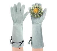 Pruning Grip - Gardening Mitten Gloves, 16.54 Inches Thorn Resistance with Protection, Reinforced Palm, Shield Build, Cut Resistant Wear for Rose Cactus Agave Holly Garden Backyard Landscaping