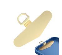 Pruojhw 10 Piece Languettes D'attache Pour Cordon De Téléphone Portable, Patch D'attache De Téléphone Avec 10anneaux À Ressort En Métal Patch Pour Cordon De Téléphone Portable