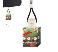 Pruojhw Amélioration de l'air de voiture | Désodorisant de voiture de Noël - Décoration d'intérieur longue durée pour les fêtes festives automobilistes Miroir amincissant