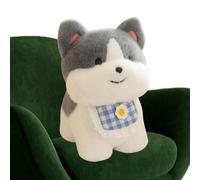 Pruojhw Chien en Peluche - Compagnon apaisant pour s'endormir - en Peluche - Idéal comme - pour Les Filles, Les Amis, Les Amoureux des Animaux domestiques, Les Adolescents, Le canapé, Le lit