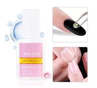 Pruojhw Colle Gel Pour Ongles,45g Accessoires Adhésifs Forts - Colle À Strass Pour Ongles | Pour Maison Voyage Mariage Spa Soins Fête Été Vacances Quotidien Artisanat Sculpture Art Bijouterie