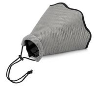 Pruojhw Collerette De Récupération Pour Chien | Collier Élisabéthain Adjustable Respirant Et Doux - Protection Anti-Morsure Confortable Soin Des Plaies Pour Animal Domestique | Pour Appartement Maison